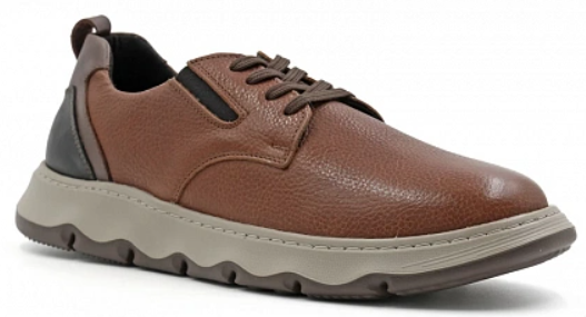 Кроссовки мужские (обувь ортопедическая сложная без утепленной подкладки) цв. коричневый 97316-Х-002 фото 1