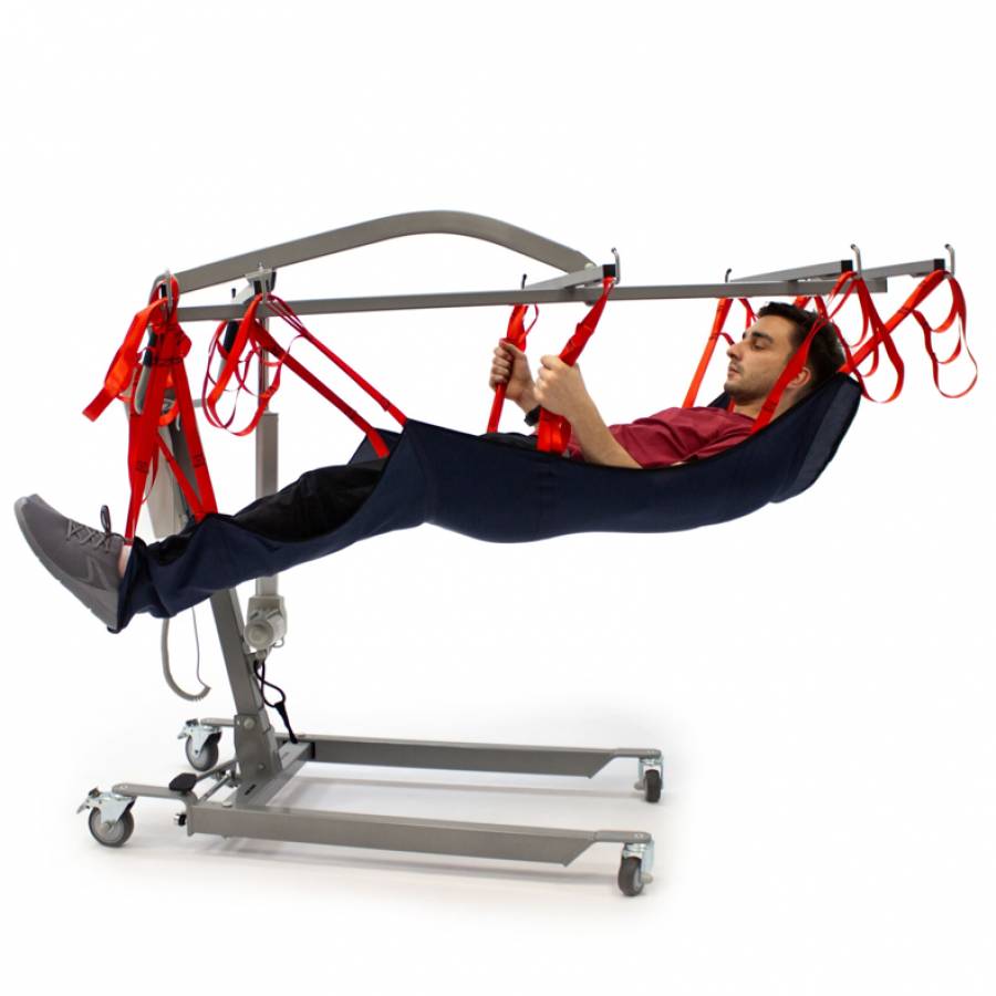 Электрический подъемник с траверсой для перемещения больных в положении лежа MET LU-210 фото 1