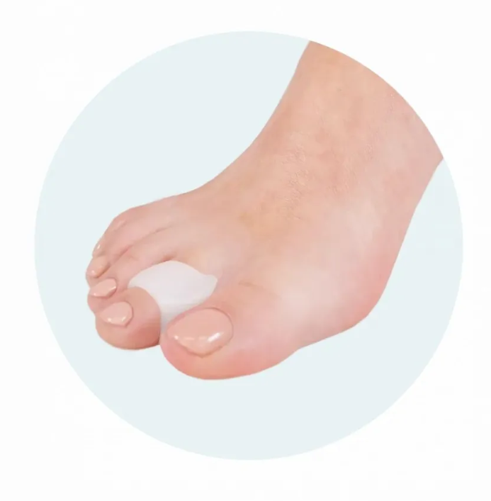 Разделитель межпальцевый с кольцом на палец 204С (универсальный) фото 1