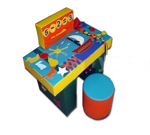 Стол дидактический (стол, пуфик) Односторонняя дидактика фото 1