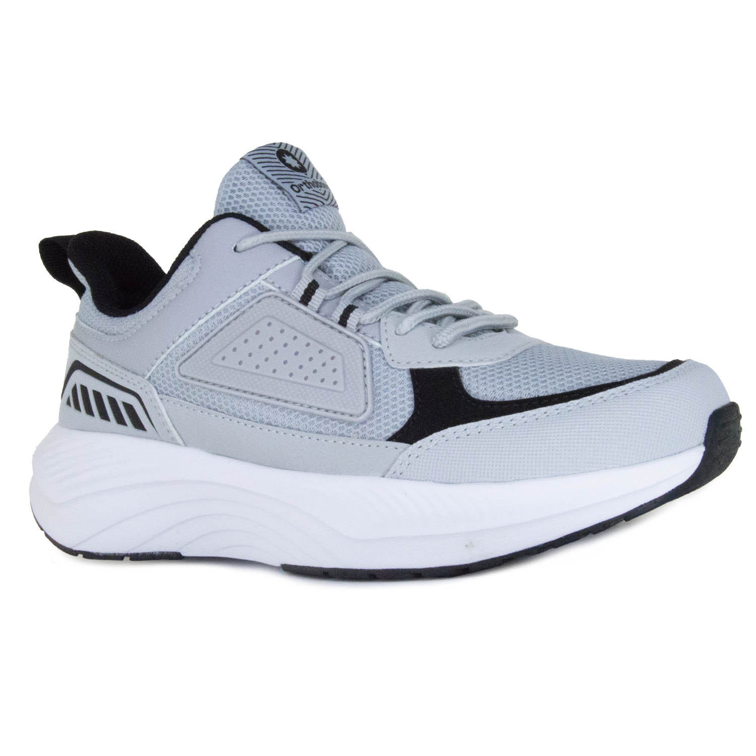 Кроссовки ортопедические Orthoboom 37223-03, цвет стальной с черным фото 1