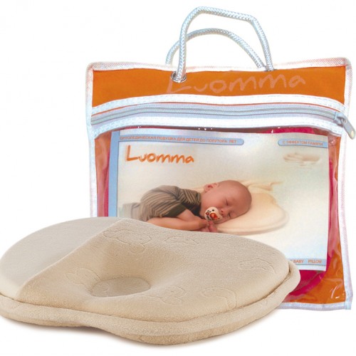 Подушка ортопедическая для младенцев 25*23*3,5 F-505  фото 1