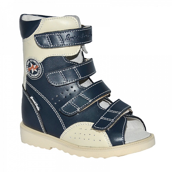 Тутор на 4-х липучках цвет синий\молочный 09-008-1 (13-120) фото 2