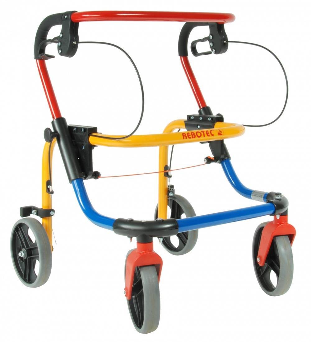 Ходунки детские на 4-х колёсах Фикси складные фото 1