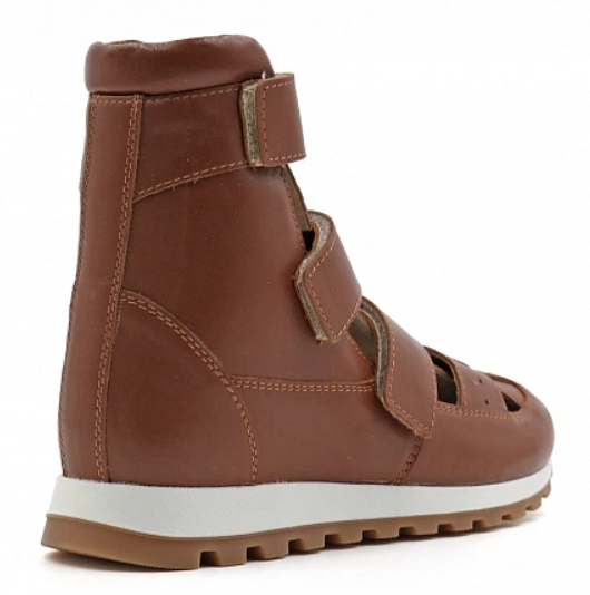 Ортопедическая обувь сложная сандалии детские, цв. коричневый 41913-Х-002 ДЦП ОРТОМОДА фото 4