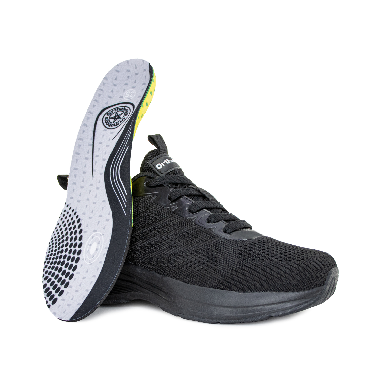 Ортопедическая обувь Orthoboom кроссовки 35037-01 иссиня-черный фото 4